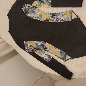 Floral swim suit